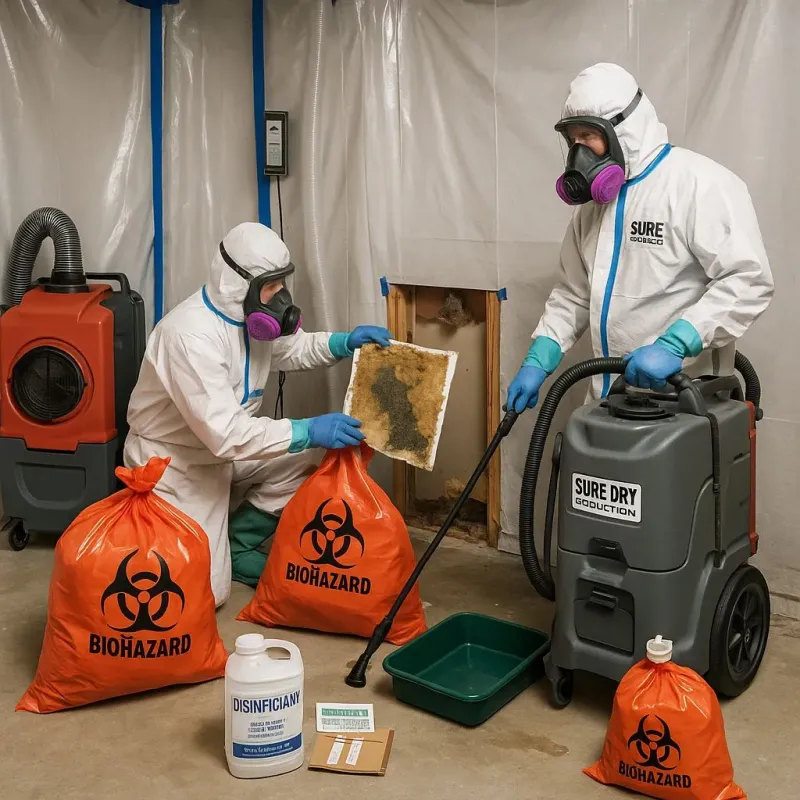 Contaminated Water Handling Protocols process in Corning, CA